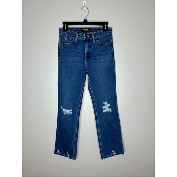 BDG Slim Straight Distressed Button Fly Jeans Size 8 - Picture 1 of 8
